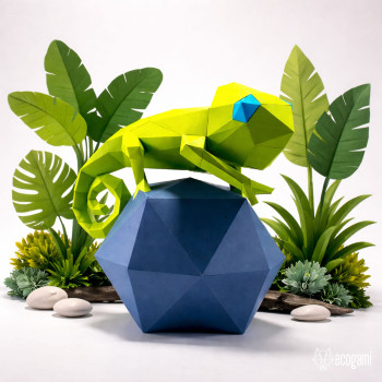 Chameleon sculpture Chameleon sculpture